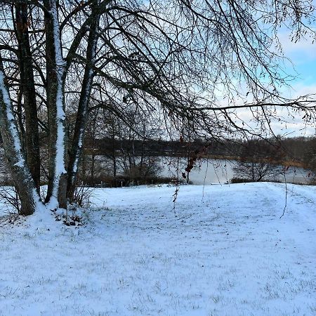 Domwigierski Pl -Jeziorki -Gr- Comfort-Ferienhaus-Polen - Wlasna Linia Brzegowa I Sauna Wysoki Most  Eksteriør billede