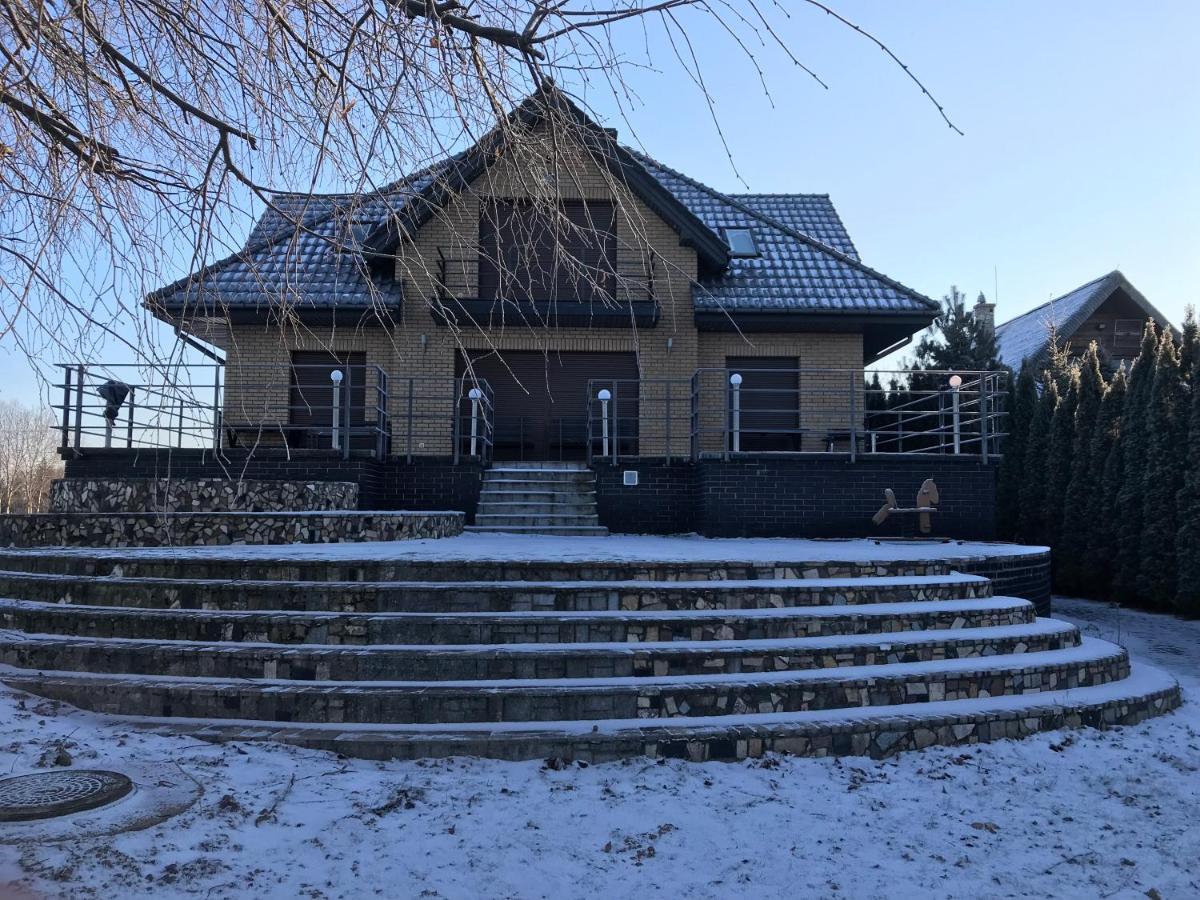 Domwigierski Pl -Jeziorki -Gr- Comfort-Ferienhaus-Polen - Wlasna Linia Brzegowa I Sauna Wysoki Most  Eksteriør billede