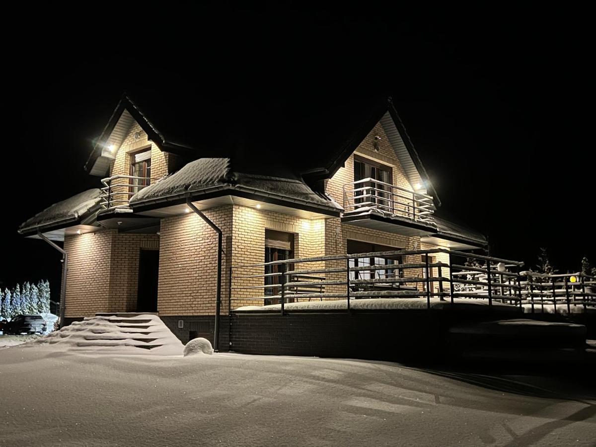 Domwigierski Pl -Jeziorki -Gr- Comfort-Ferienhaus-Polen - Wlasna Linia Brzegowa I Sauna Wysoki Most  Eksteriør billede