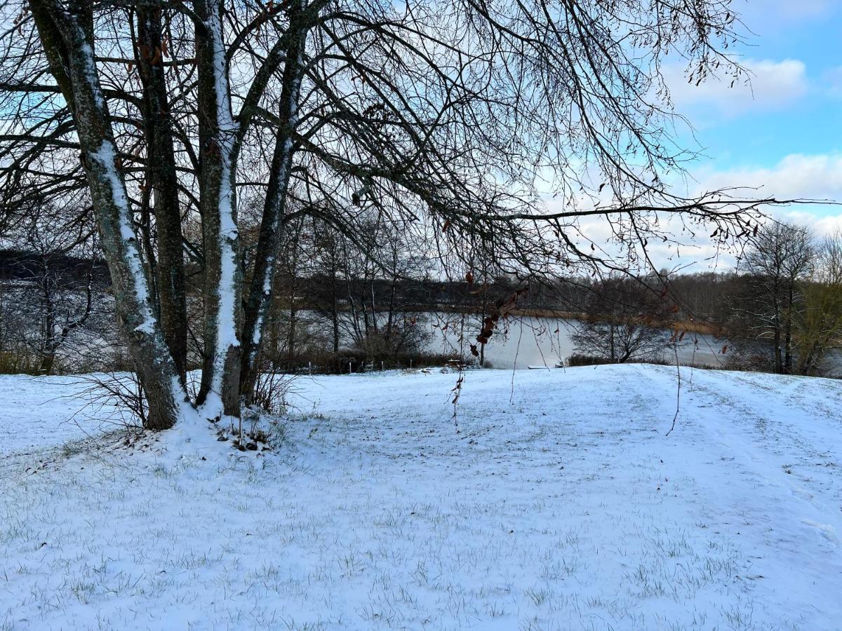 Domwigierski Pl -Jeziorki -Gr- Comfort-Ferienhaus-Polen - Wlasna Linia Brzegowa I Sauna Wysoki Most  Eksteriør billede