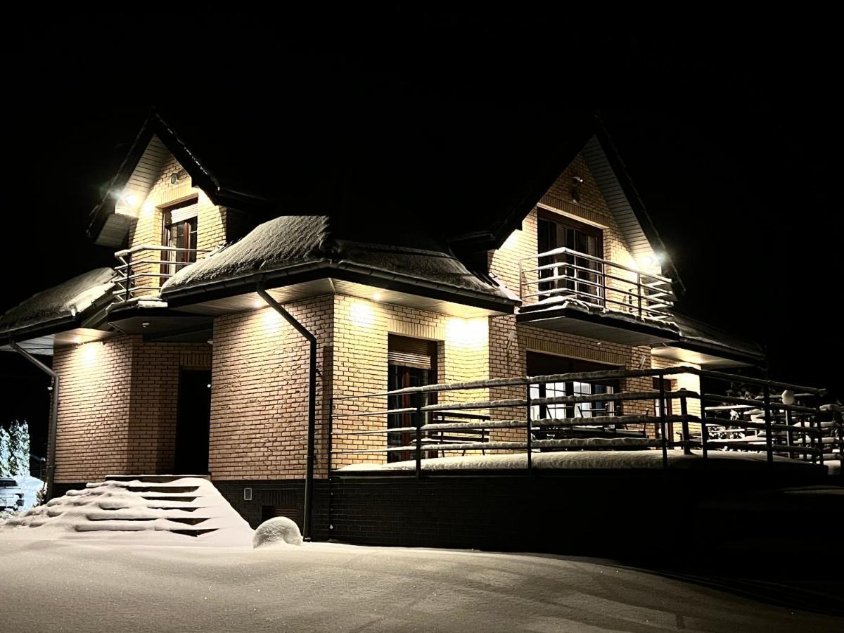 Domwigierski Pl -Jeziorki -Gr- Comfort-Ferienhaus-Polen - Wlasna Linia Brzegowa I Sauna Wysoki Most  Eksteriør billede