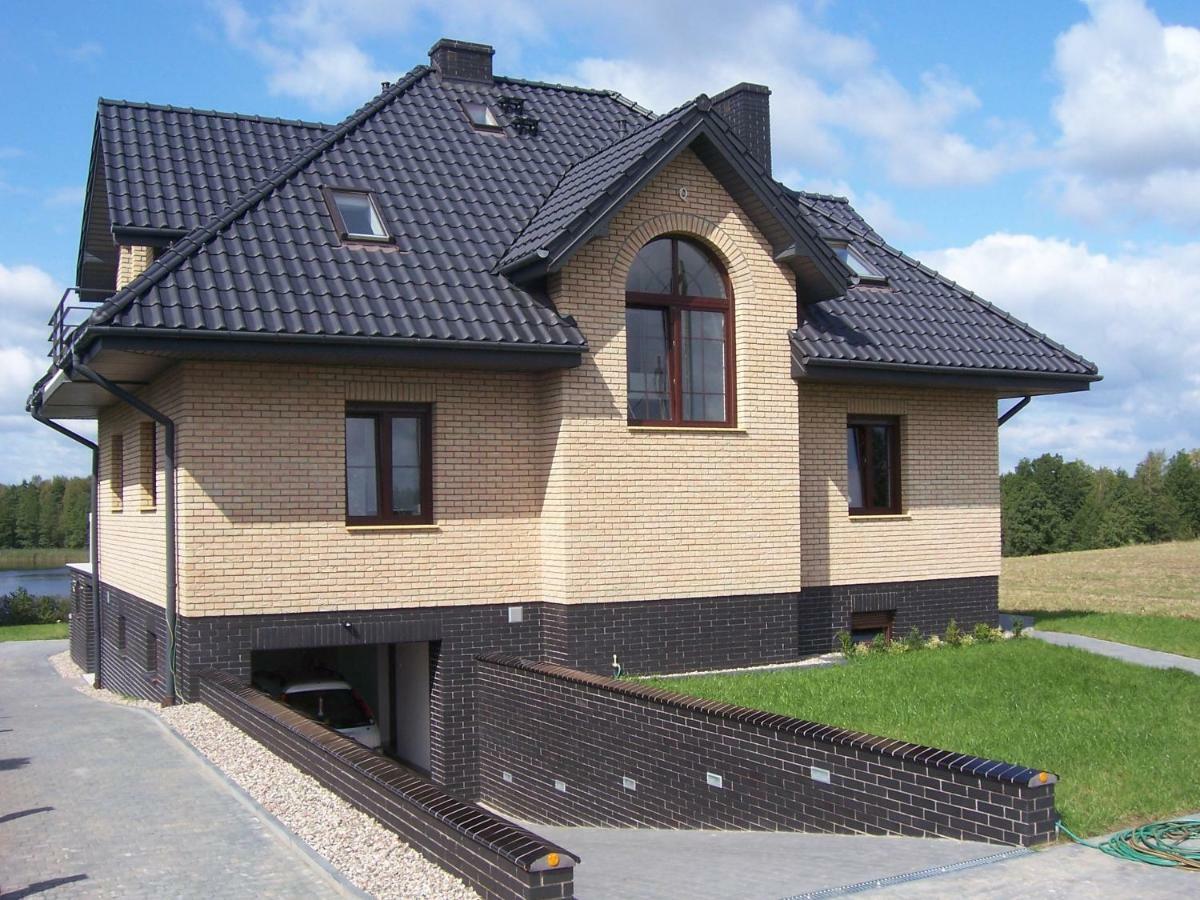 Domwigierski Pl -Jeziorki -Gr- Comfort-Ferienhaus-Polen - Wlasna Linia Brzegowa I Sauna Wysoki Most  Eksteriør billede
